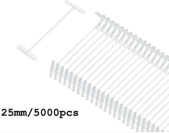 Plastic Pins Needles Tagging Gun for Clothes 5,000pcs 25mm