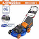 Wadfow Mașină de Tuns Iarba Autopropulsată pe Benzină 5.9hp/224cc