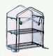Dedra N04700 Gewächshaus Typ Haus mit Regalen 69x49x95cm