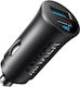 Anker Defender Autoladegerät 30W Schnellladen mit Anschlüssen: 1xUSB-A 1xType-C