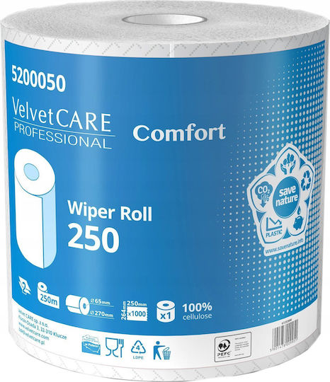 Velvet Kitchen Paper 2 Ply & 250m (4400gr/Roll)