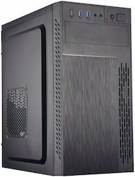 Eurocase M6-505B Mini Tower Computer Case Black