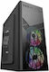 N6-560B Midi-Turm Computergehäuse Schwarz
