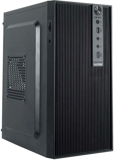 1stCOOL 1stCOOL Micro Tower Computergehäuse Schwarz