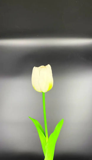 Künstliche Blume Weiße Tulpe 42cm