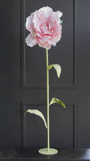 Голямо Изкуствено Осветително Цвете Розова Peony 52*175см