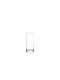 Dekorative Glasvase Transparent F8xY20cm