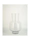Decorative Glass Transparent Vase 28xH45cm