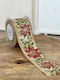 ED Collection Christmas Red Ribbon 900x7cm