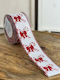 ED Collection Christmas Ribbon Red 900x5.5cm