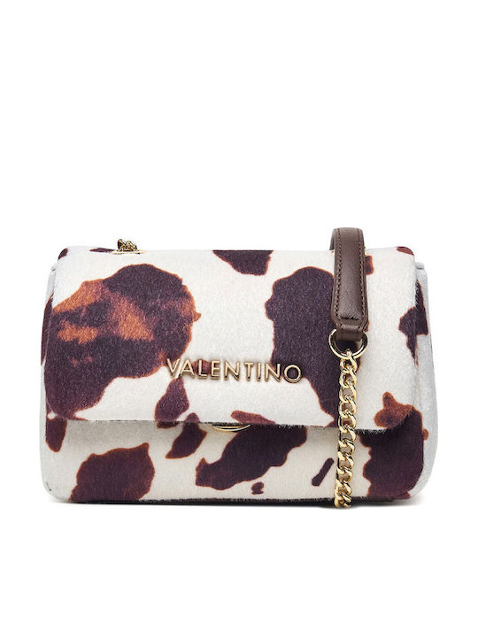 Valentino Bags Ocarina Дамска чанта с капак Кафявa