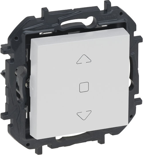 Legrand Niloe Step Încastrat Comutator De Perete Obturator Rulou Fără Cadru Alb