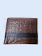 Leder Herrenbrieftasche Braun