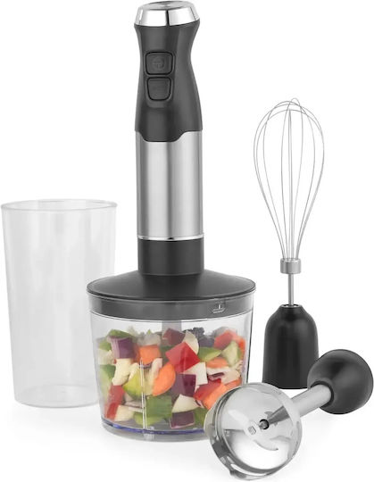 Salter Handmixer mit Inox-Stab 600W Graue