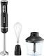 Ambition Blender de mână cu Tijă din Inox 1200W Gri