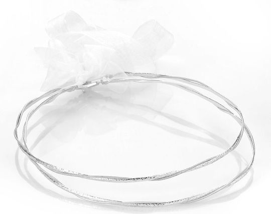 Handgefertigte Hochzeitskronen Xeni 403 Silber