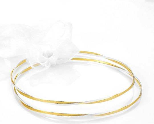 Handmade Wedding Crowns Gardenia 307 Silver Plated