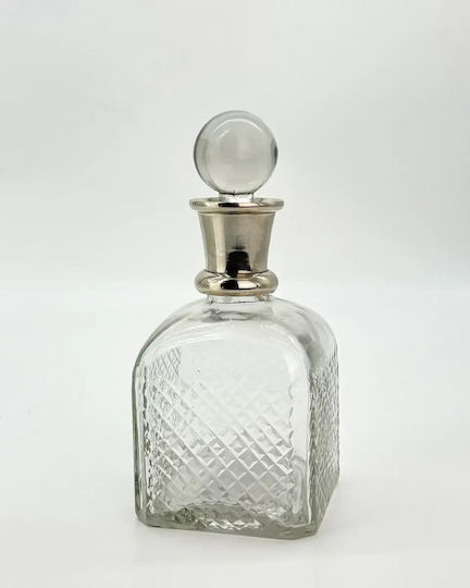 Hochzeitsdekantor Glas / Metallisch