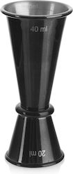 Orion Măsură de bar dublă din oțel negru 20/40 ml Orion Măsură de bar dublă din oțel negru 20/40 ml