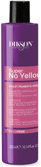 Dikson Super No Yellow Шампоан за Възстановяване/Подхранване за Боядисана Коса 300ml