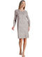 Relax Anatomic Relax Anatomic Damen Nachthemd Braun Sommer