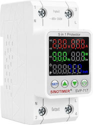 Sinotimer Instrument de Măsură pentru Panou Electric Digital pe Șină Monofazat Sinotimer Instrument de Măsură pentru Panou Electric Digital pe Șină Monofazat