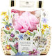 Becasan Butterfly Dreams Basket Skin Care Set for Moisturizing & Body Cleaning 5 Pieces