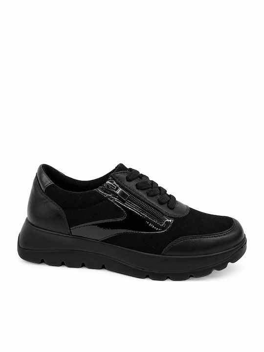 Plato Adidași anatomici chunky pentru femei negri