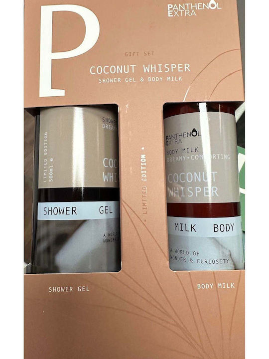 Panthenol Extra Coconut Whisper Hautpflege-Set für Körperreinigung 2 Stück