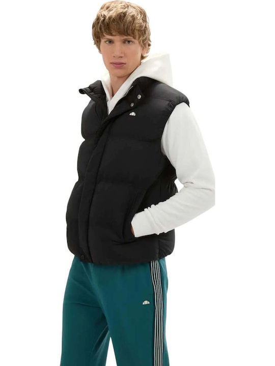 Ärmelloses Puffer Wasserdicht Schwarze