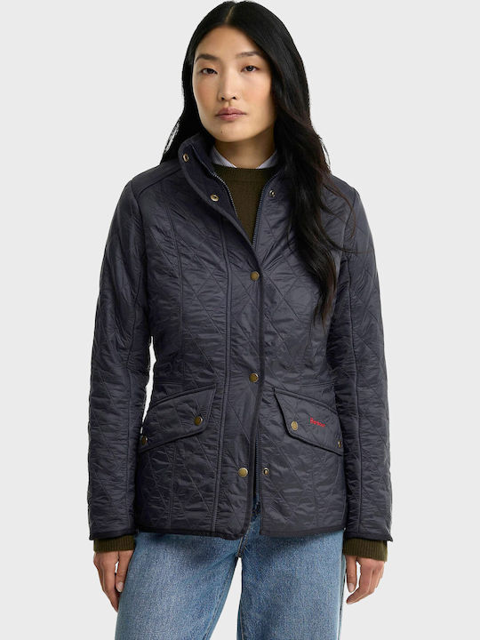 Barbour Cavalry Damen Jacke für Winter Marineblau