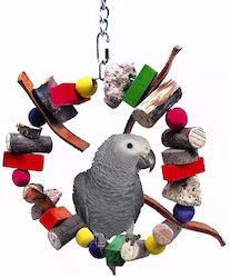 Birds Kingdom Jucărie Pentru Papagali Cerc De Distracție 20cm Diametru