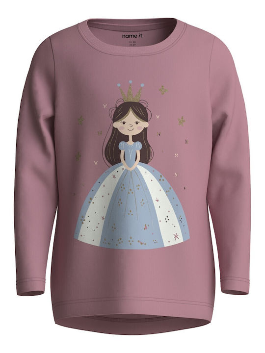 Παιδική Πουκαμίσα Μακρυμάνικη Lilas Princess