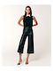 Women's Zip Culottes Black