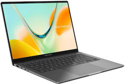 Asus Vivobook S14 S5408QA-TM362W 14" IPS FHD+ (Snapdragon-X1-26-101/8GB/512GB SSD/Windows 11 Home) (Tastatură Engleză Internațională) Asus Vivobook S14 S5408QA-TM362W 14" IPS FHD+ (Snapdragon-X1-26-101/8GB/512GB SSD/Windows 11 Home) (Tastatură Engleză Internațională)