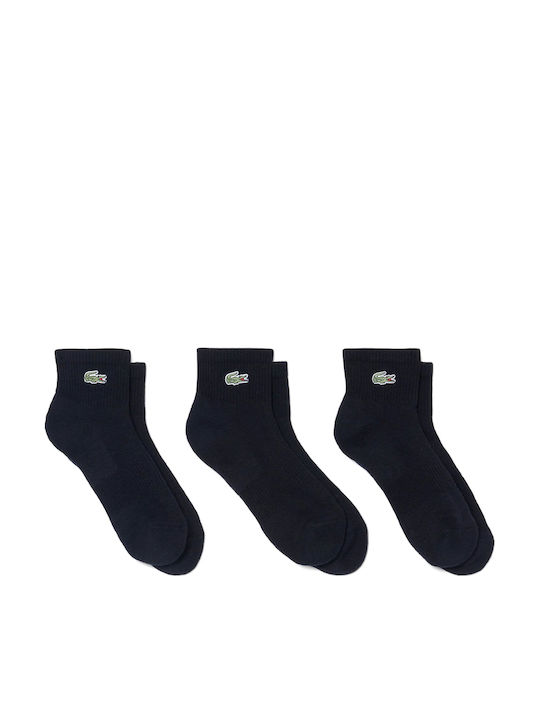 Lacoste Мъжки Чорапи Noir 3Pack
