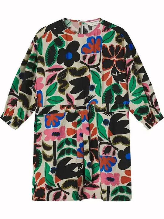 Compania Fantastica Summer Mini Shirt Dress Multi