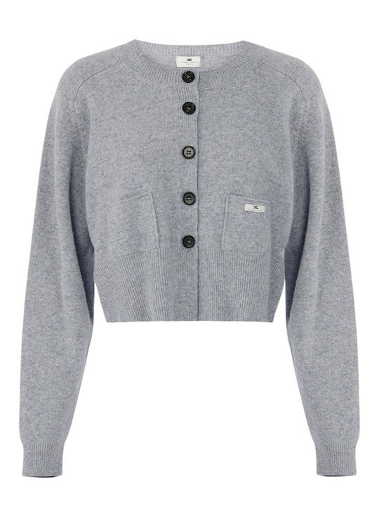 Elisabetta Franchi Damen Strickjacke mit Knöpfe...