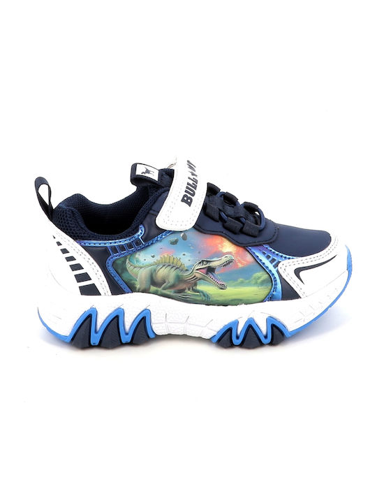 Spinosauro Kinder Sneaker mit Lichtern Blau