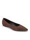 Damen Ballerinas Braune