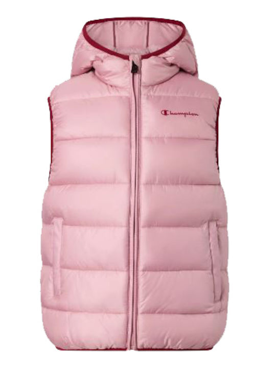 Champion Детско Casual яке без ръкави късо розово