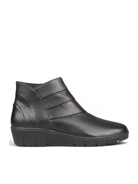 Stiefeletten Damen Schwarz