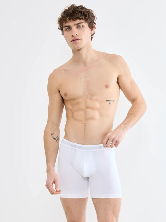 Sloggi Kurze Herren Boxershorts Weiß 2er Pack