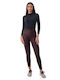 Women's Burgundy Leggings