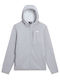 Men's Hooded Fleece Jacket Tnf Pale Grey Heather