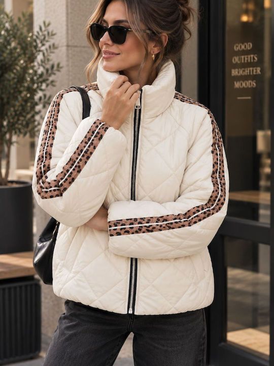 Women's Winter Jacket Ecru