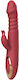 Niar Pleasures Vegas Ribbed Δονητής Rabbit Κόκκινος
