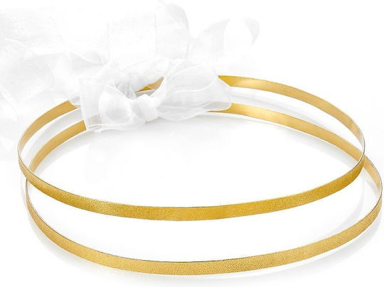 Handgefertigte Hochzeitskronen Eva 503 Versilbert