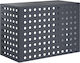 VidaXL Outdoor Unit Cover Anthracite 100 x 50 x 70 cm Steel