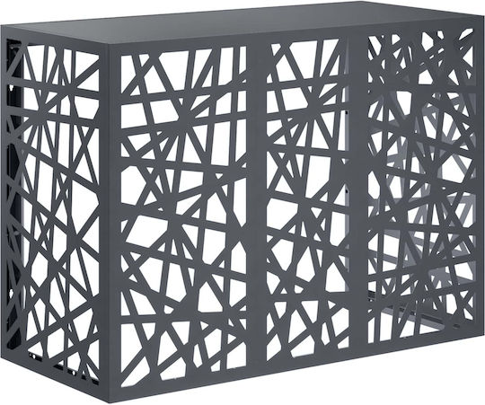 VidaXL Outdoor Unit Cover Anthracite 110 x 50 x 80 cm Steel